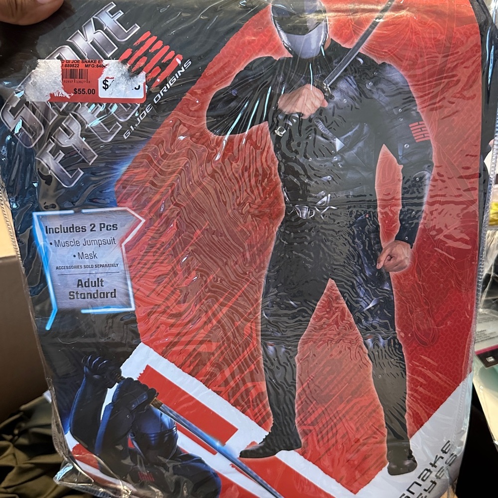 Black Snake Eyes Costume